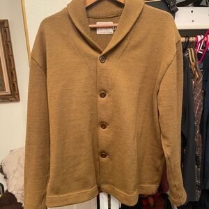Men's Dehen Golden Rod Cardigan Sweater